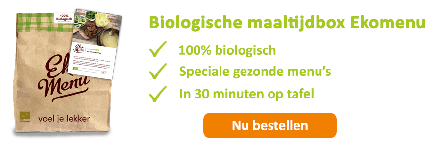 biologische maaltijdbox ekomenu