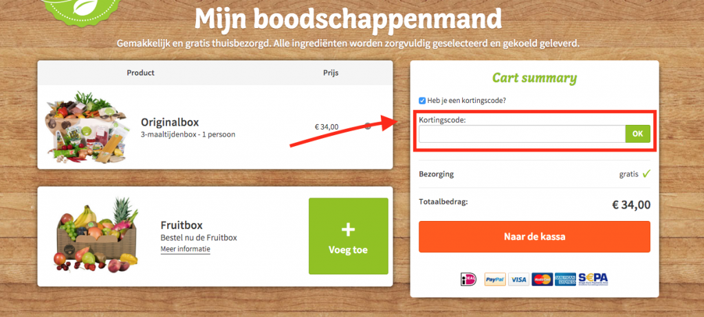hellofresh kortingscode
