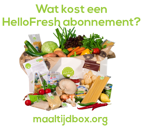 hellofresh prijzen