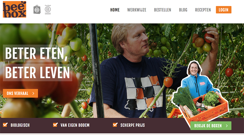 nieuwe website beebox