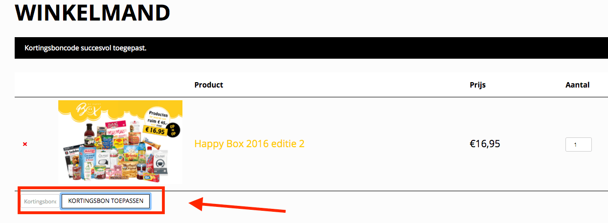 kortingscode-happy-box