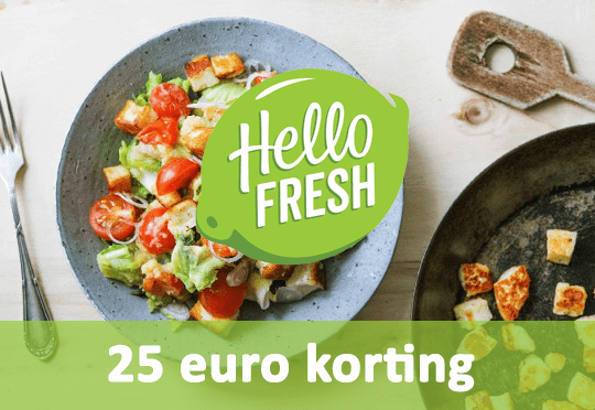 hellofresh 25 korting april 2017