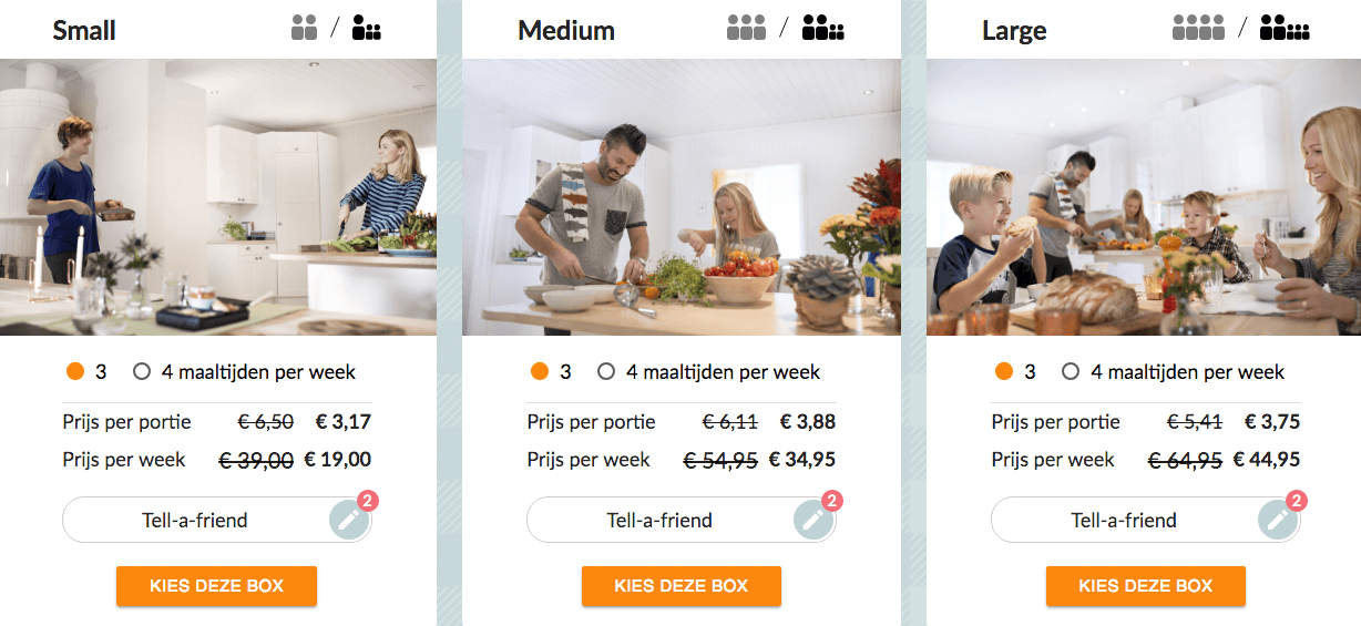 de familiebox - maaltijdbox voor gezinnen