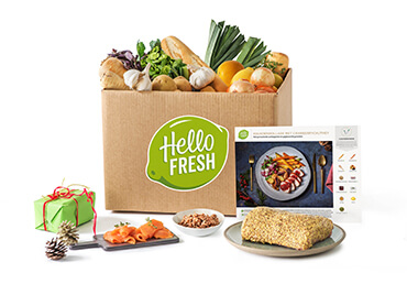 kerstbox hellofresh aanbieding bestaande en nieuwe klanten