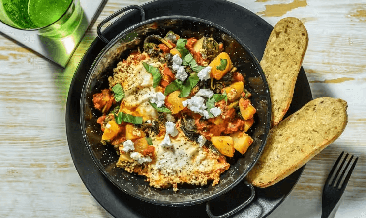 hellofresh Shakshuka maaltijdbox gerechten