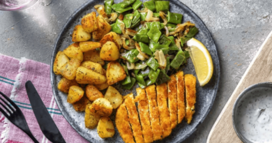 hellofresh gerechten met schnitzels